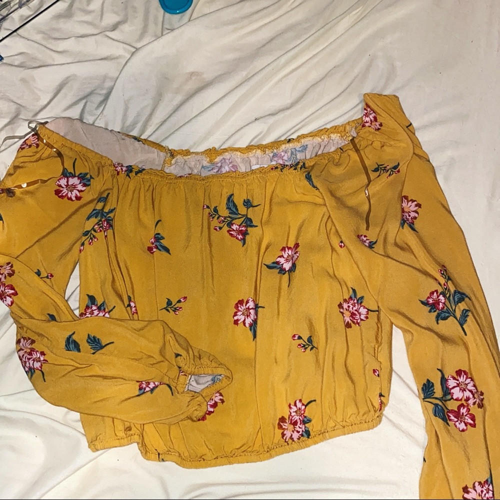 Off the shoulder shirt